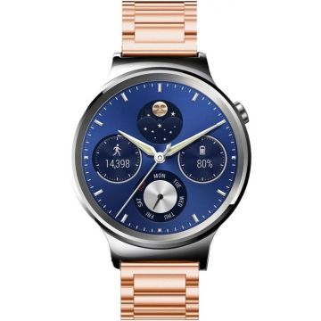 Just in Case RVS bandje - Huawei Watch GT - rosékleurig