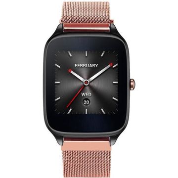 Just in Case Milanees bandje - Asus ZenWatch 2 - rosékleurig - Large