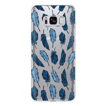 Galaxy S8 Hoesje Feathers