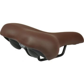 Selle Monte Grappa Nevea Zadel 260 X 205 Mm Dames Donkerbruin