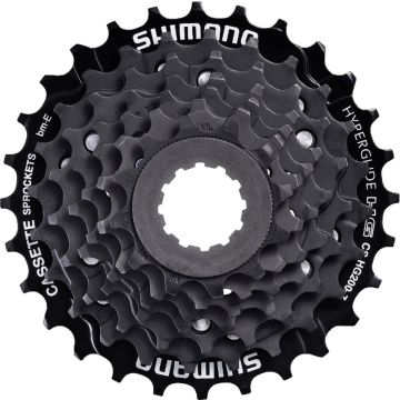 Shimano Tourney CS-HG200 Cassette 7-Speed 12-28T Zwart