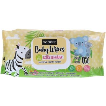 Sence Baby Billendoekjes Extra Sensitive 60 stuks