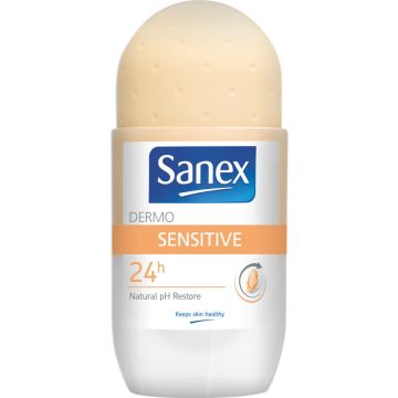 Sanex Dermo Sensitive Lactoserum 24H Anti-Transpirant Roller 50 ml