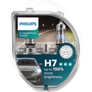 Philips X-treme Vision - H7 12V 55w - 2 stuks