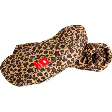 WOBS handwarmers voor op de fiets Bike Pogies - Specials Leopard