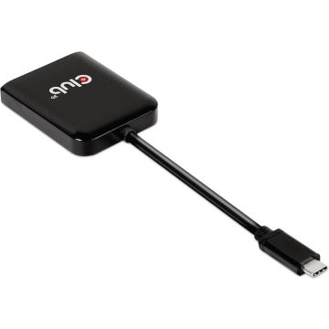 CLUB3D USB3.2 Gen2 Type-C(DP Alt-Mode) to DisplayPort Dual Monitor 4K60Hz M/F MST hub, 1,5 m, USB Type-C, 2 x DisplayPort, Mannelijk, Vrouwelijk, 60 Hz