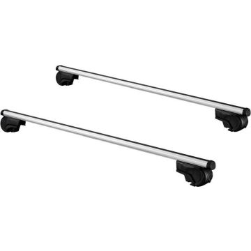 Twinny Load Universele Dakdragerset Aluminium Driver 124cm voor auto's met open dak reling