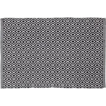 Sealskin Trellis Badmat 60x90 cm - Katoen - Zwart