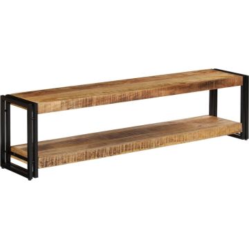 vidaXL Tv-meubel 150x30x40 cm massief mangohout