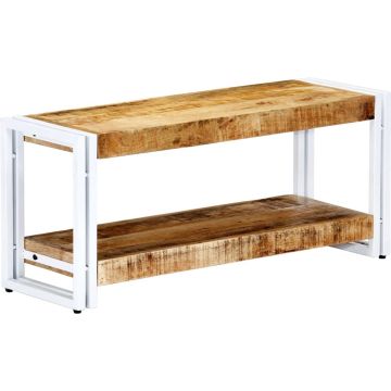 vidaXL Tv-meubel 90x30x40 cm massief mangohout