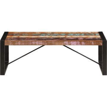 vidaXL Salontafel 120x60x40 cm massief gerecycled hout