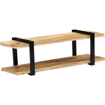 vidaXL Tv-meubel 130x40x40 cm massief mangohout