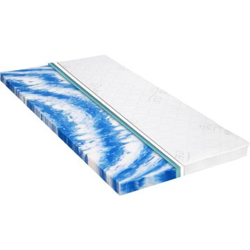 vidaXL Topmatras 7 cm gelschuim 80x200 cm