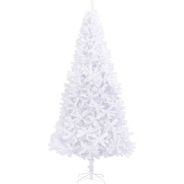 vidaXL Kunstkerstboom 300 cm wit