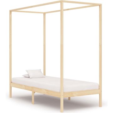 vidaXL Hemelbedframe massief grenenhout 90x200 cm