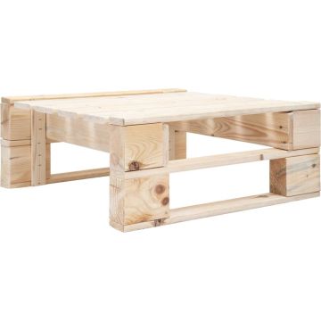 vidaXL Tuinhocker pallet hout