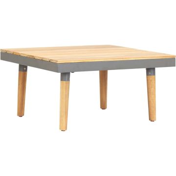 vidaXL Tuintafel 60x60x31,5 cm massief acaciahout