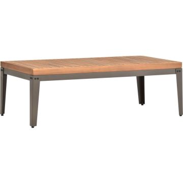 vidaXL Tuintafel 110x55x36 cm massief acaciahout