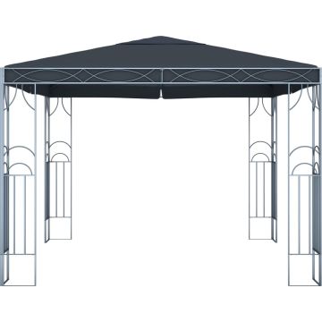 vidaXL Prieel 300x300 cm antraciet