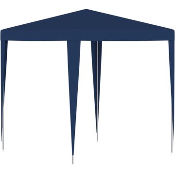 vidaXL Partytent 2x2 m blauw