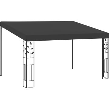 vidaXL Wandprieel 4x3x2,5 m antraciet