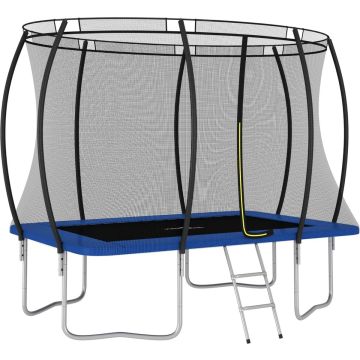 vidaXL Trampolineset rechthoekig 150 kg 274x183x76 cm