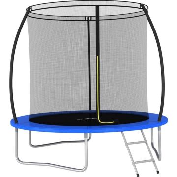 vidaXL Trampolineset rond 100 kg 244x55 cm