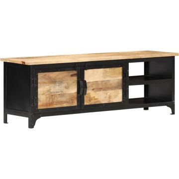 vidaXL Tv-meubel 120x30x40 cm massief mangohout