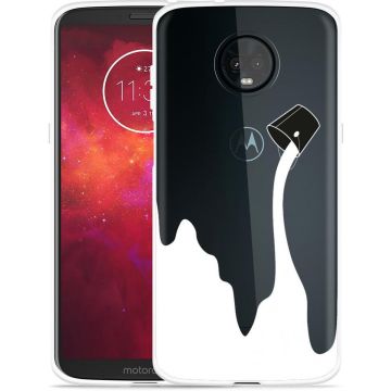 Moto Z3 Play hoesje Paint Bucket