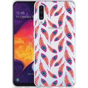 Galaxy A30s Hoesje Feather Art