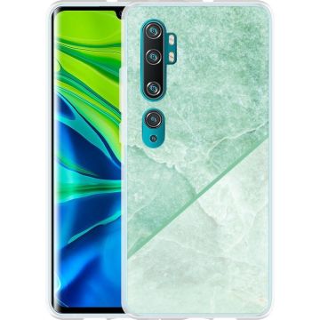 Xiaomi Mi Note 10 / Note 10 Pro Hoesje Green Marble