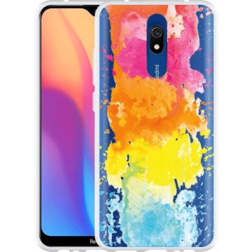 Xiaomi Redmi 8A Hoesje Color Splatters