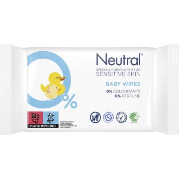 Neutral Baby doekjes (63st)