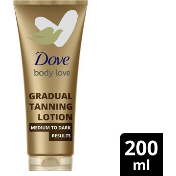 Dove Body Love Summer Revived Medium-Dark Zelfbruinende Bodylotion 200 ml