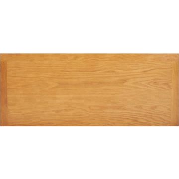 vidaXL Schoenenrek 90x37x45 cm massief eikenhout