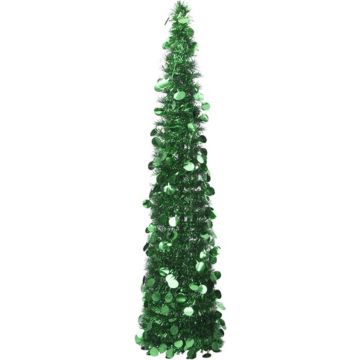 vidaXL Kunstkerstboom pop-up 180 cm PET groen