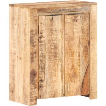 vidaXL Dressoir 59x33x75 cm ruw mangohout