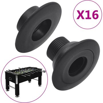 vidaXL Lagers voor tafelvoetbalstang 16 st 15,9/16 mm