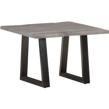 vidaXL Salontafel met natuurlijke randen 60x60x40 cm acaciahout