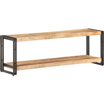 vidaXL Tv-meubel 120x30x40 cm ruw mangohout