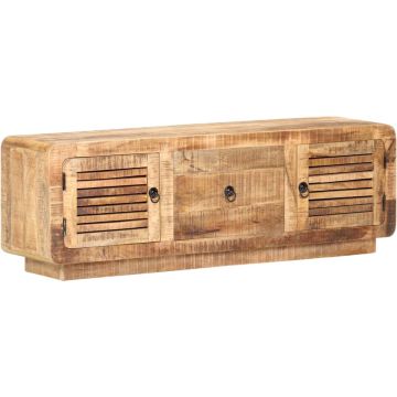 vidaXL Tv-meubel 120x30x40 cm ruw mangohout