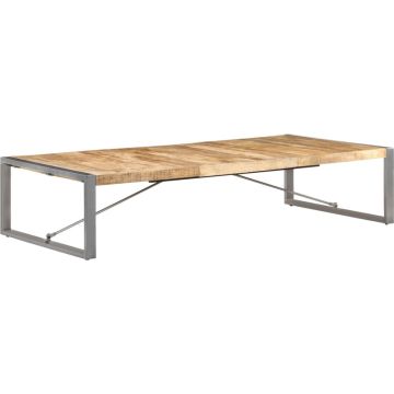 vidaXL Salontafel 180x90x40 cm ruw mangohout