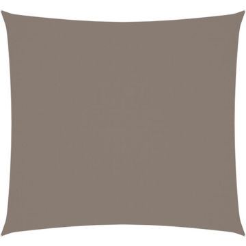 vidaXL Zonnescherm vierkant 7x7 m oxford stof taupe