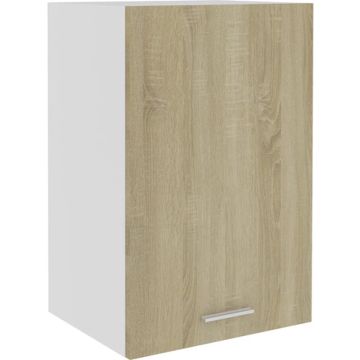 vidaXL Hangkast 39,5x31x60 cm bewerkt hout sonoma eikenkleurig