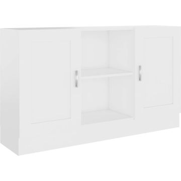 vidaXL Dressoir 120x30,5x70 cm bewerkt hout wit