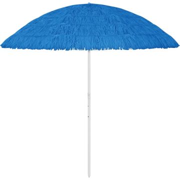 vidaXL Strandparasol Hawaï 300 cm blauw