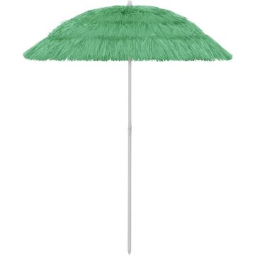 vidaXL Strandparasol Hawaï 180 cm groen