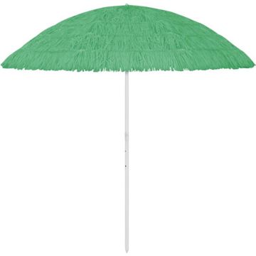 vidaXL Strandparasol Hawaï 300 cm groen