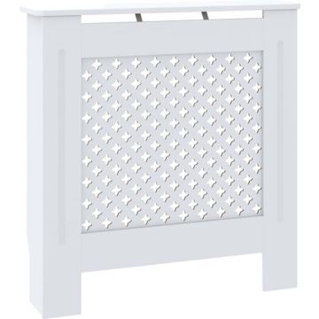 vidaXL Radiatorombouw 78 cm MDF wit