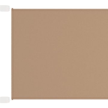 vidaXL Luifel verticaal 60x270 cm oxford stof taupe